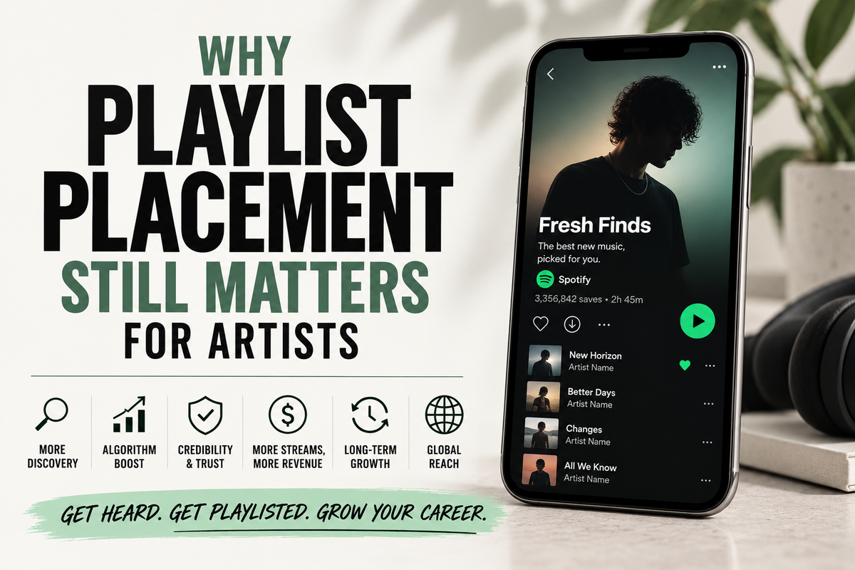 Why Playlist Placement Still Matters for Artists in 2026